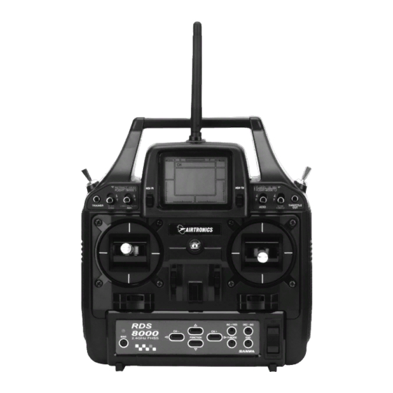 AIRTRONICS RDS8000 FHSS QUICK START MANUAL Pdf Download | ManualsLib