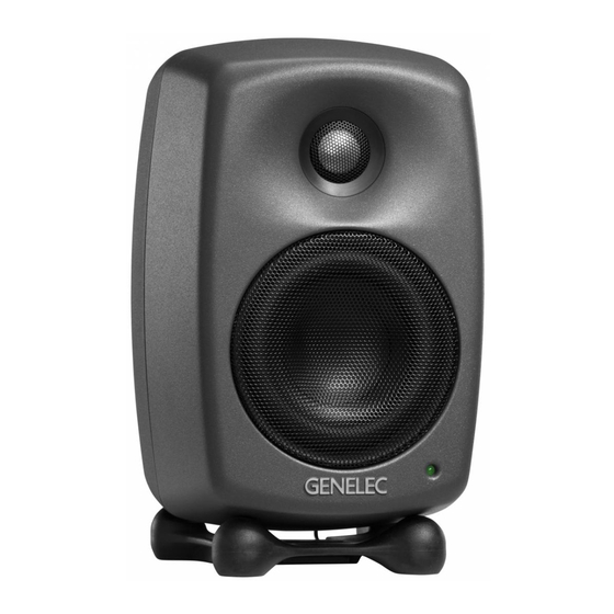 GENELEC 8320A OPERATING MANUAL Pdf Download | ManualsLib