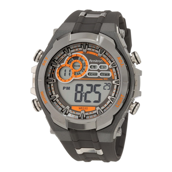 Armitron watch wr330ft manual online