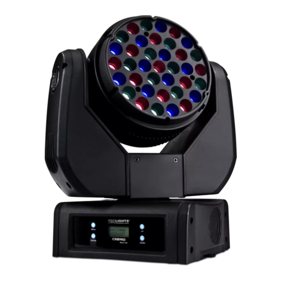 ProLights Cromowash100 User Manual
