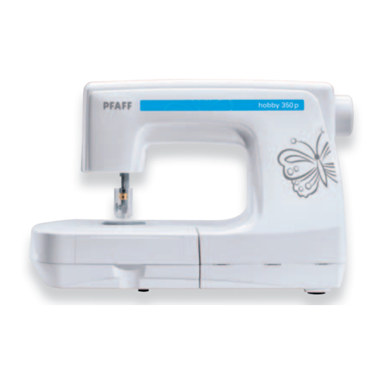 Pfaff Punching Machine Hobby 350p Datasheet
