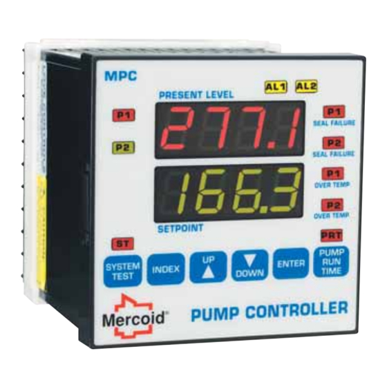 Mercoid Series MPC Installation And Operating Manual
