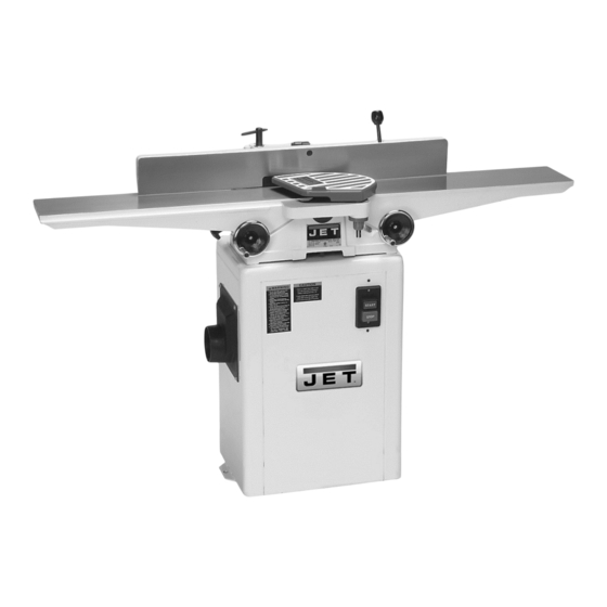 Jet JJ-6CSDX Operating Instructions And Parts Manual