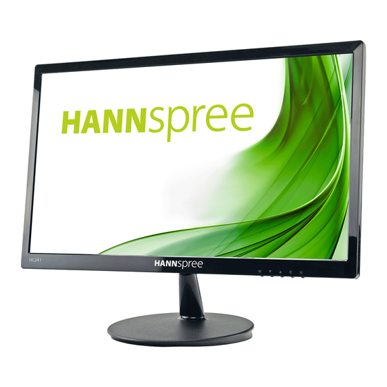 HANNspree HC241HPB Manuals