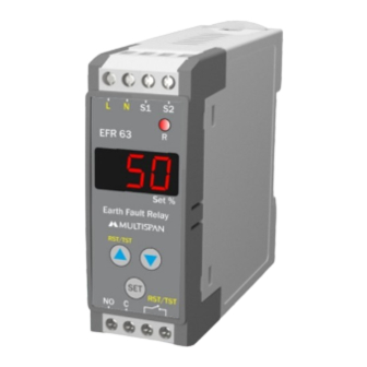 MULTISPAN EFR-63 Manual