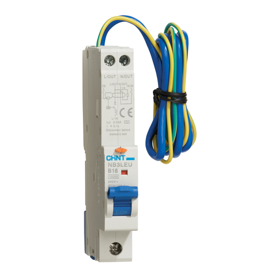 CHINT NB3LEU Series User Instruction