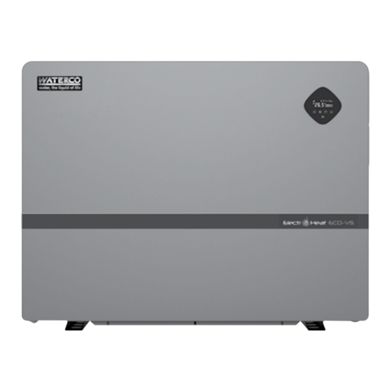 Waterco ELECTROHEAT ECO-VS MPC110WAT Installation And Operation Manual