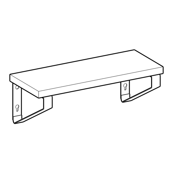 Songmics VASAGLE LWS033 Assembly Instructions Manual