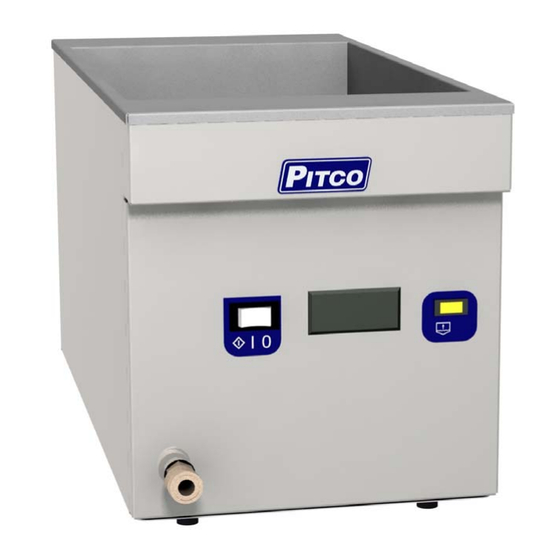 Pitco CRTE Installation & Operation Manual