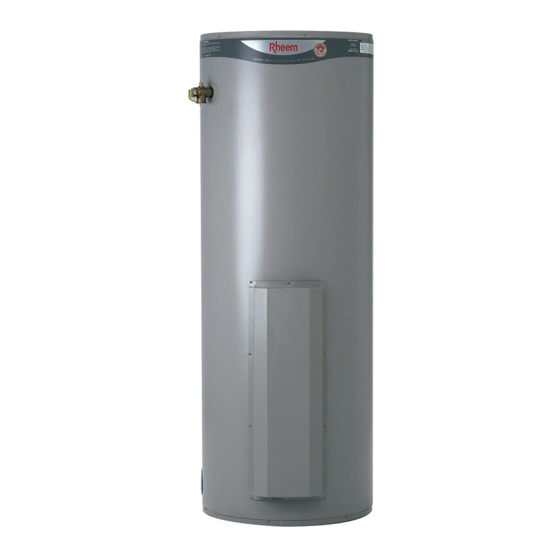 EverHot Rheem 613050 Service Instructions Manual