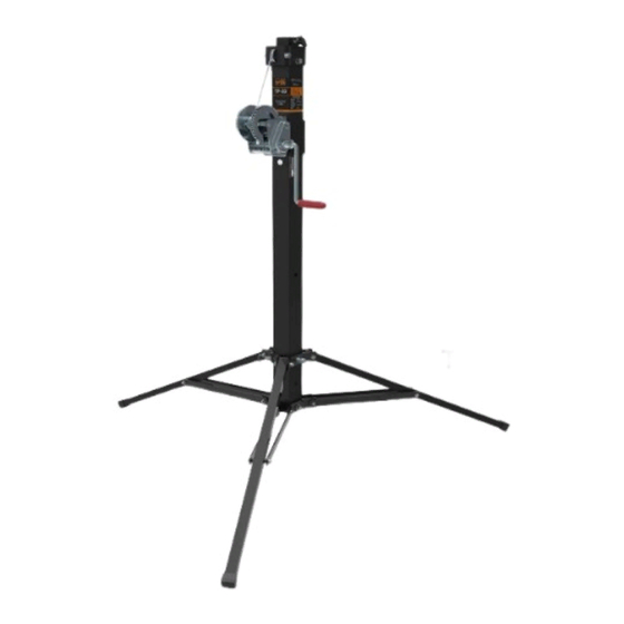 PRO LIFTS VMB TP-20 Operating Instructions & User Manual
