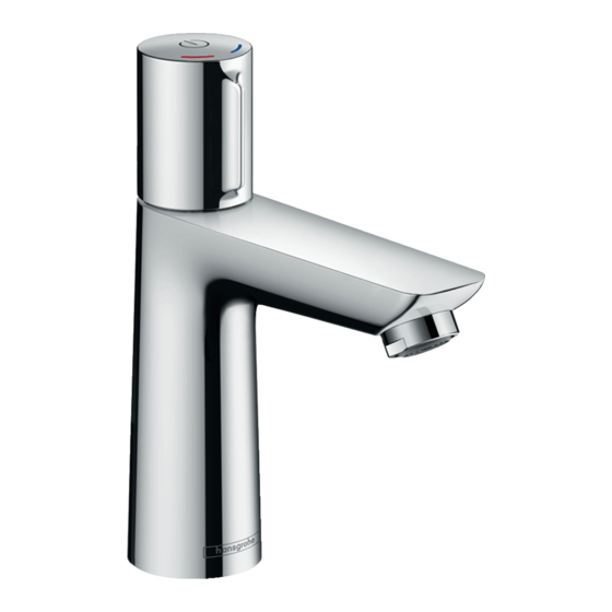 Hans Grohe Talis Select E 110 71750007 Instructions For Use/Assembly Instructions