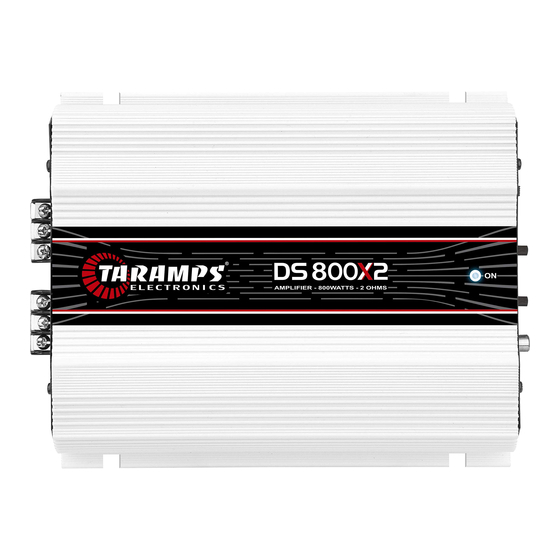 Taramps DS800X2 Instruction Manual