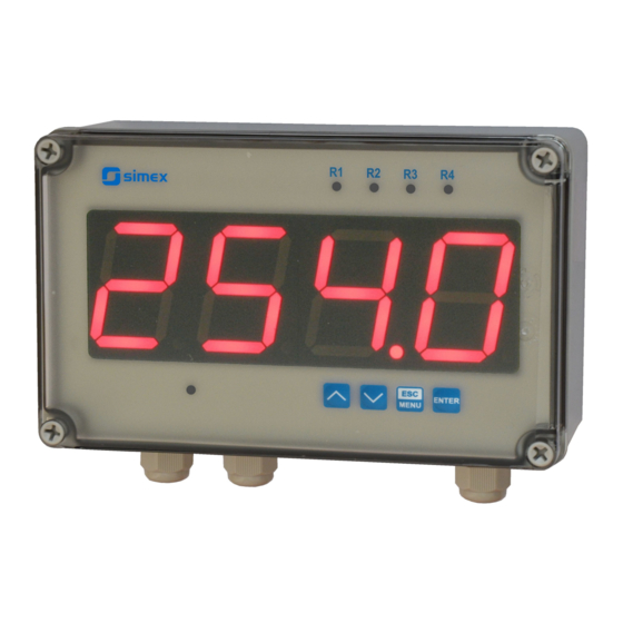 Simex SRP-457 User Manual
