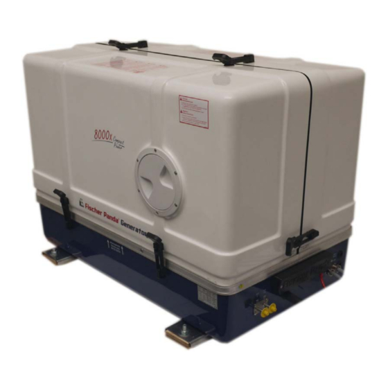 Fischer Panda 8000x Manual