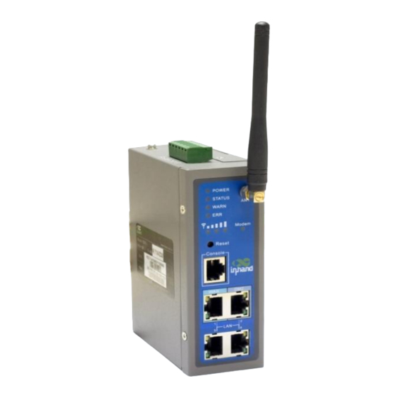InHand InRouter700 Series Quick Manual