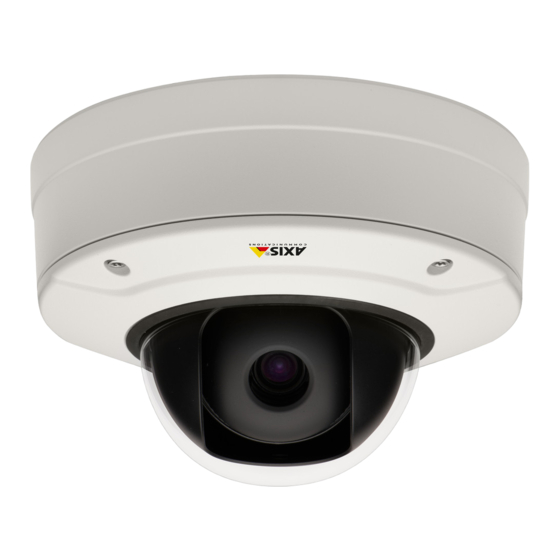 Axis Q3505-V Installation Manual