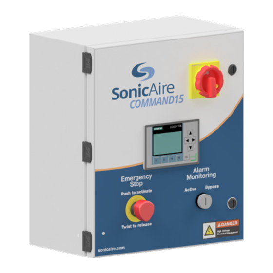 SonicAire COMMAND15 Owner's Manual
