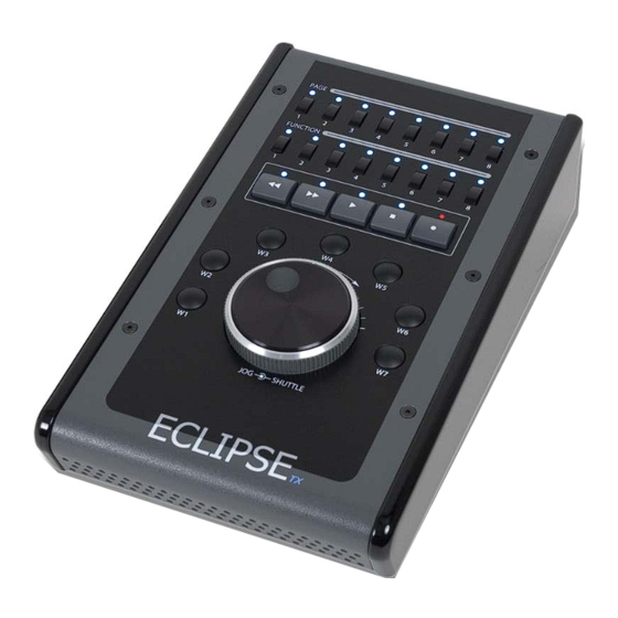 JLCooper Electronics Eclipse TX Midnight User Manual