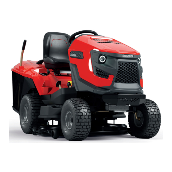 Snapper RTX102 Owner's Manual
