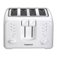 Cuisinart CPT-140BK - Compact Toaster Instruction Booklet