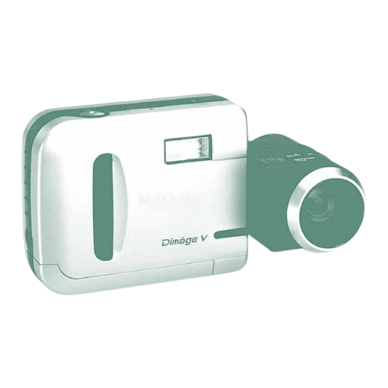 Minolta DIMAGE V - WINDOWS Software Instruction Manual