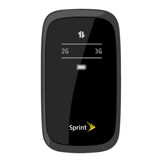 Zte mobile hotspot User Manual