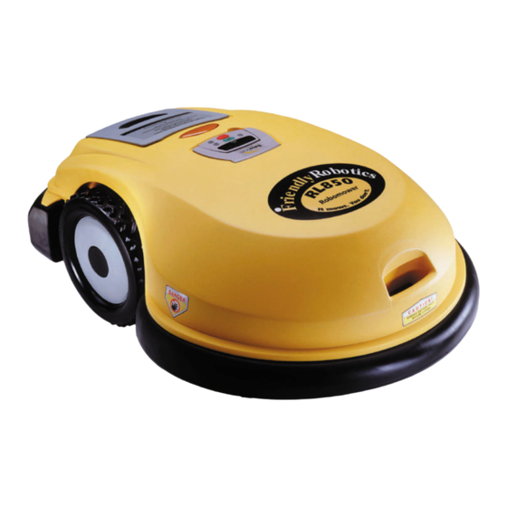 Robomower RL350 Operating & Safety Manual