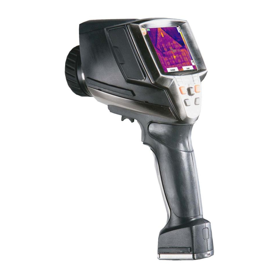 TESTO 882 Brief Instructions