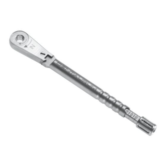 DENTAURUM tomas torque ratchet Instructions For Use