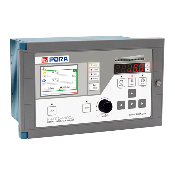 PORA PR-DTC-4100.AD Setting Manual