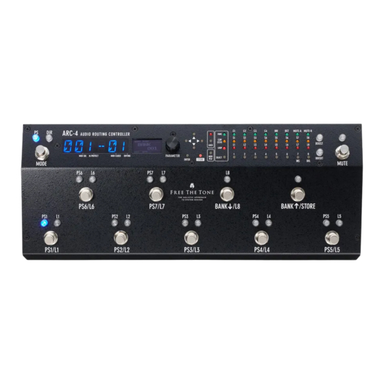 Free The Tone ARC-4 Firmware Update Procedures