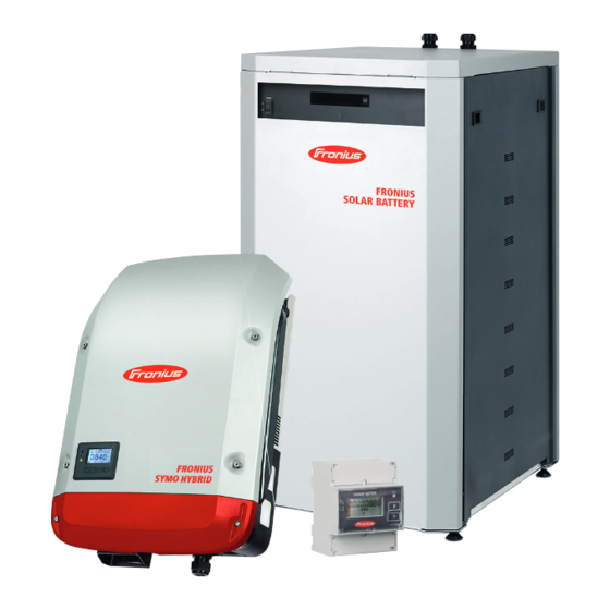 Fronius Energy Package Operating Instructions Manual