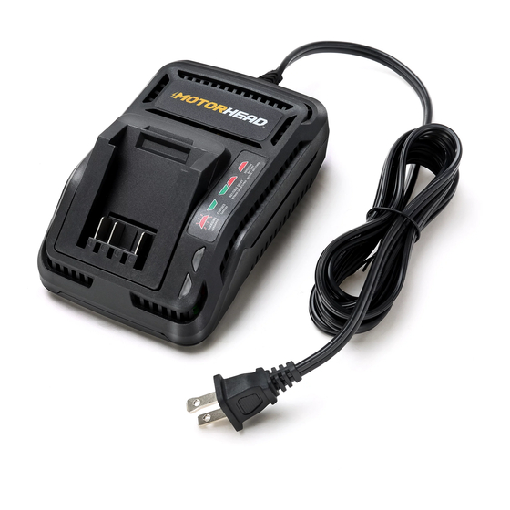 Motorhead 20V ULTRA RAPIDCHARGE Instruction Manual