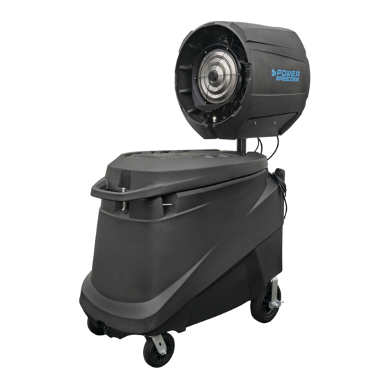 User Manuals: Power Breezer Mach 4 Evaporative Cooler