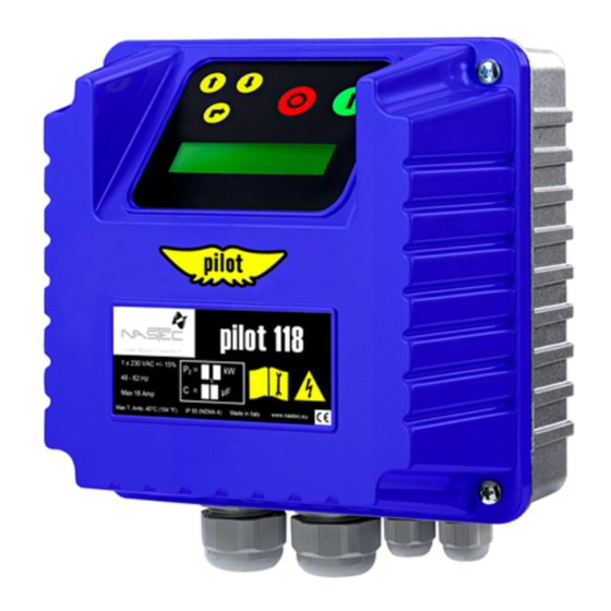 Nastec PILOT Instructions For Installation, Use And Maintenance Manual