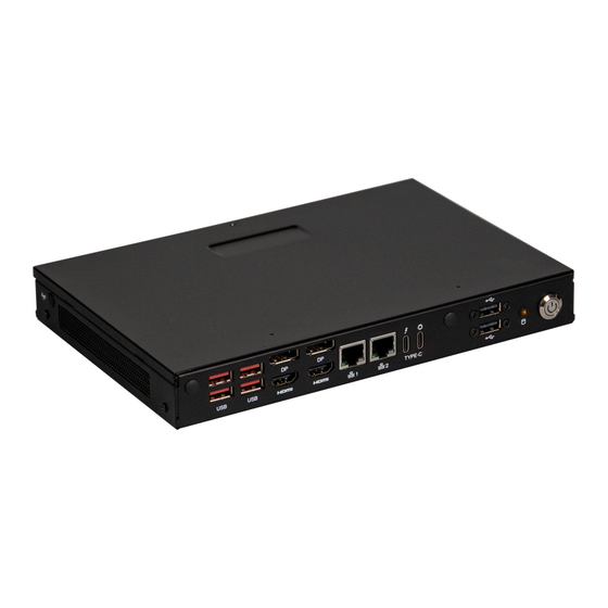 GIGAIPC QBiX-Lite-TGLA1135G7-A1 Quick Start Manual