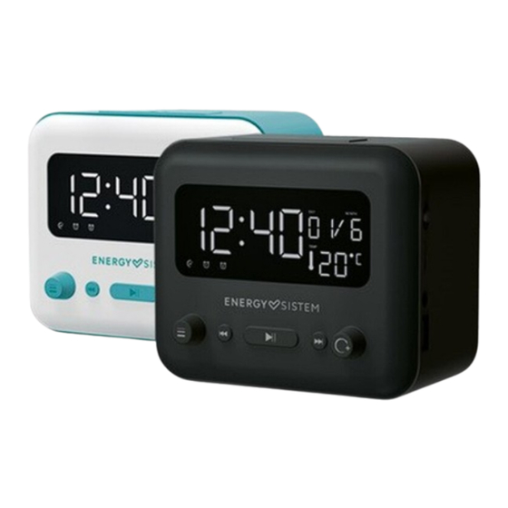 ENERGY SISTEM clock speaker 2 User Manual