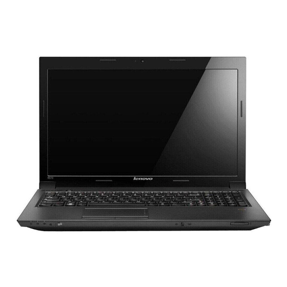 Lenovo IDEAPAD Z470 Manuals