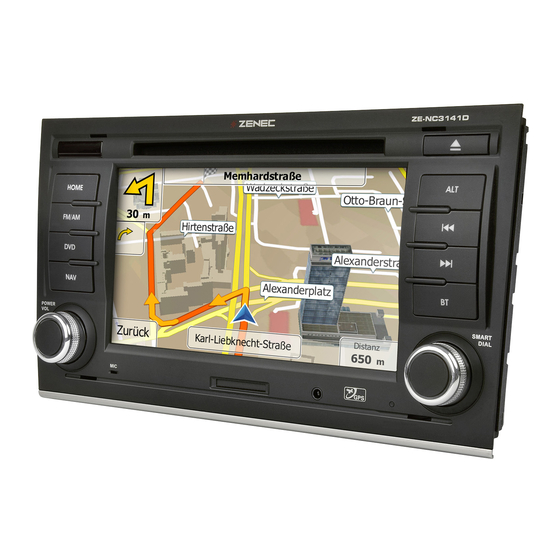 ZENEC ZE-NC3141D User Manual