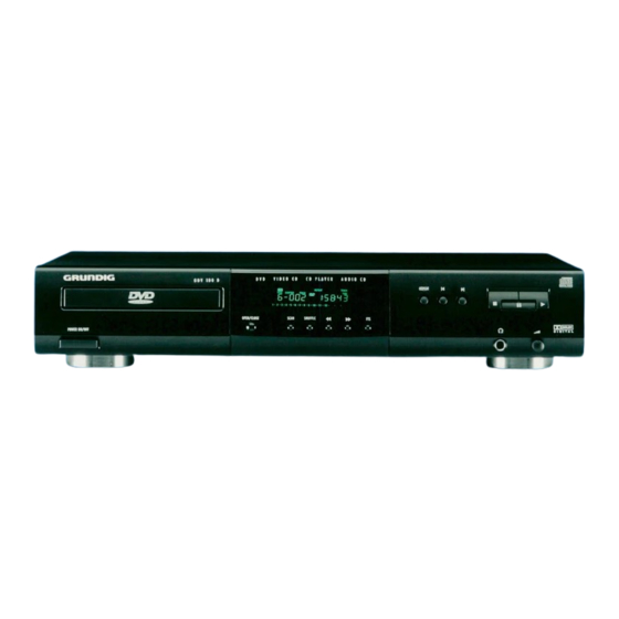 Grundig GDV 100 D Service Manual