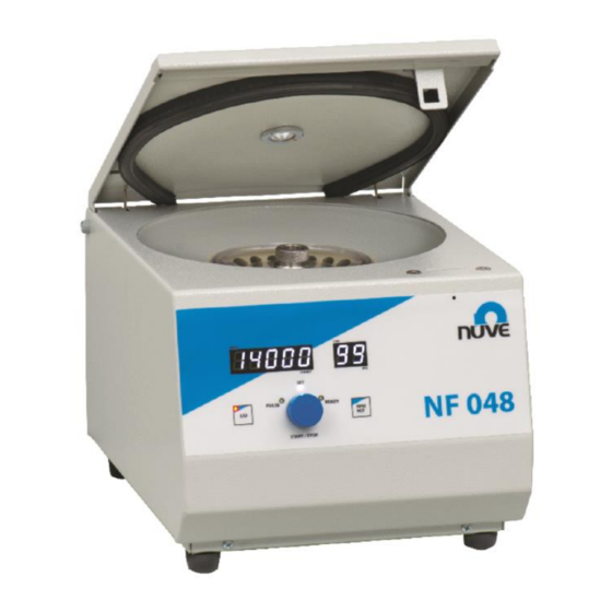 NUVE NF48 User Manual
