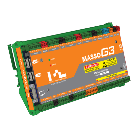 MASSO G2 Documentation