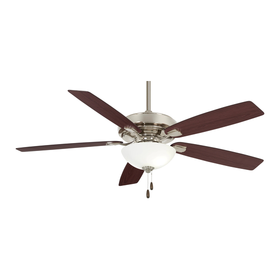 Minka-Aire CONTRACTOR Series Instruction Manual
