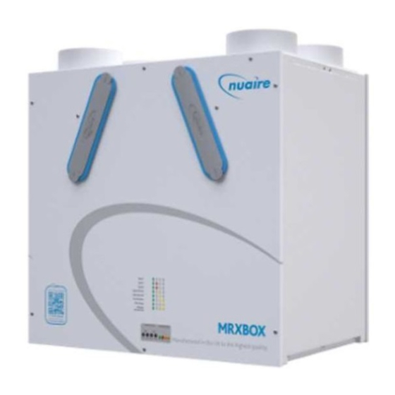 NuAire MRXBOXAB-ECO4-AESC Installation Manual