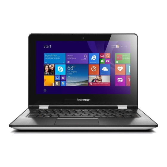 Lenovo Yoga 300-11IBY Manuals