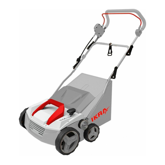 User Manuals: Ikra GMEVL 1800 Electric Lawn Mower