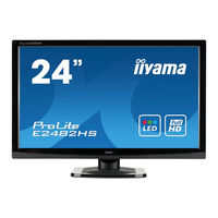 Iiyama ProLite E2482HS-B1 User Manual