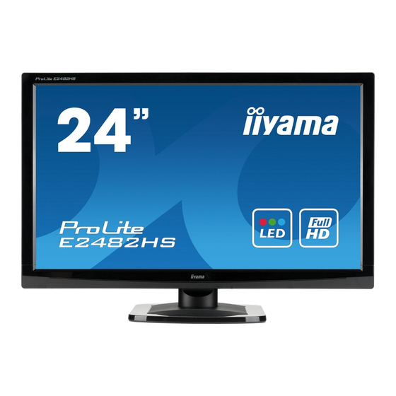 Iiyama ProLite B2482HS User Manual