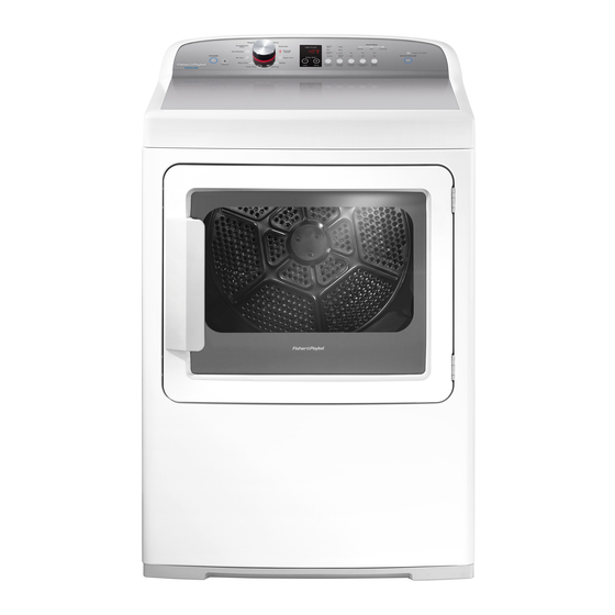 Fisher & Paykel DE7027P2 Use & Care Manual